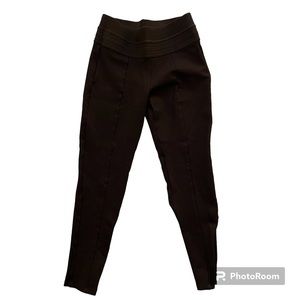 Zara Leggings Black Size Small Gently Worn High Waist Wide Band ElasticVersatile